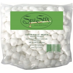 Spa Stix 棉球 500 只装中号尺寸