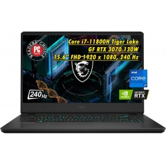  MSI 微星 GP66 游戏笔记本电脑,Core i7-1...