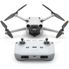 DJI Mini 3 Pro 无人机 支持遥控器 ID对应 可折叠 相机无人机 4K/60fps视频 48MP照片 飞行时间34分钟 轻量249g以下 前方/后方/下方障碍物检测 RTH 面向初学者的无人机