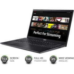 Acer 宏碁 Aspire 5 A515-56 15.6 英寸笔记本电脑 - (英特尔酷睿 i5-1135G7,8GB 内存,1TB SSD,全高清显示屏,Windows 10,黑色) - 亚马逊*销售