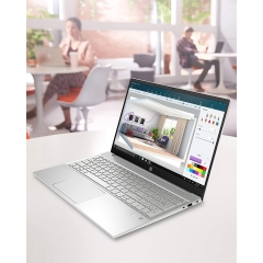 HP 惠普 Pavilion 15 笔记本电脑,第 11 代 Intel Core 英特尔酷睿 i7-1165G7 处理器,16 GB 内存,512 GB 固态硬盘存储,全高清 IPS 微边框显示屏,Windows 10 Pro,紧凑设计